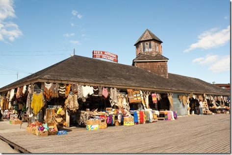 Feria artesanal Dalcahue