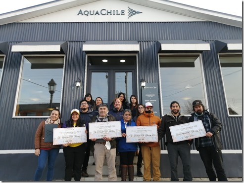 Foto referencial con ganadores del año pasado de fondos concursable