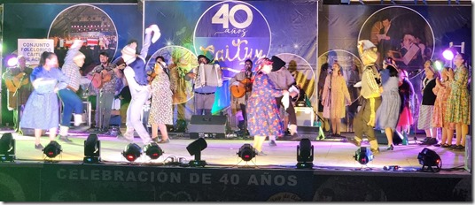 caituy celebracion 40 AÑOS ACHAO 2024