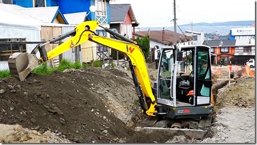 Obras alcantarillado Quellon